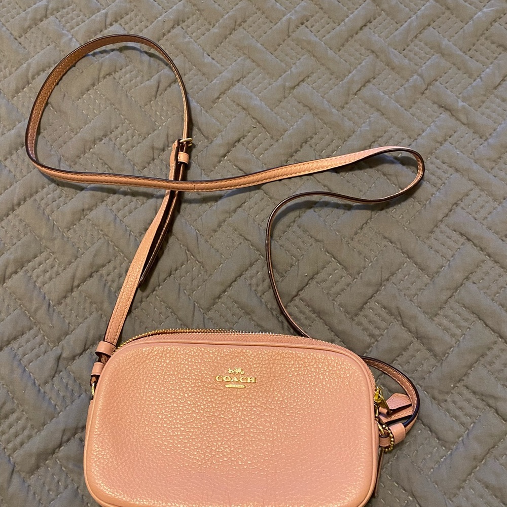 Light pink Coach purse